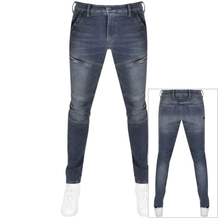 Alternative Image for ProductG Star Raw Rackam 3D Skinny Jeans Blue1